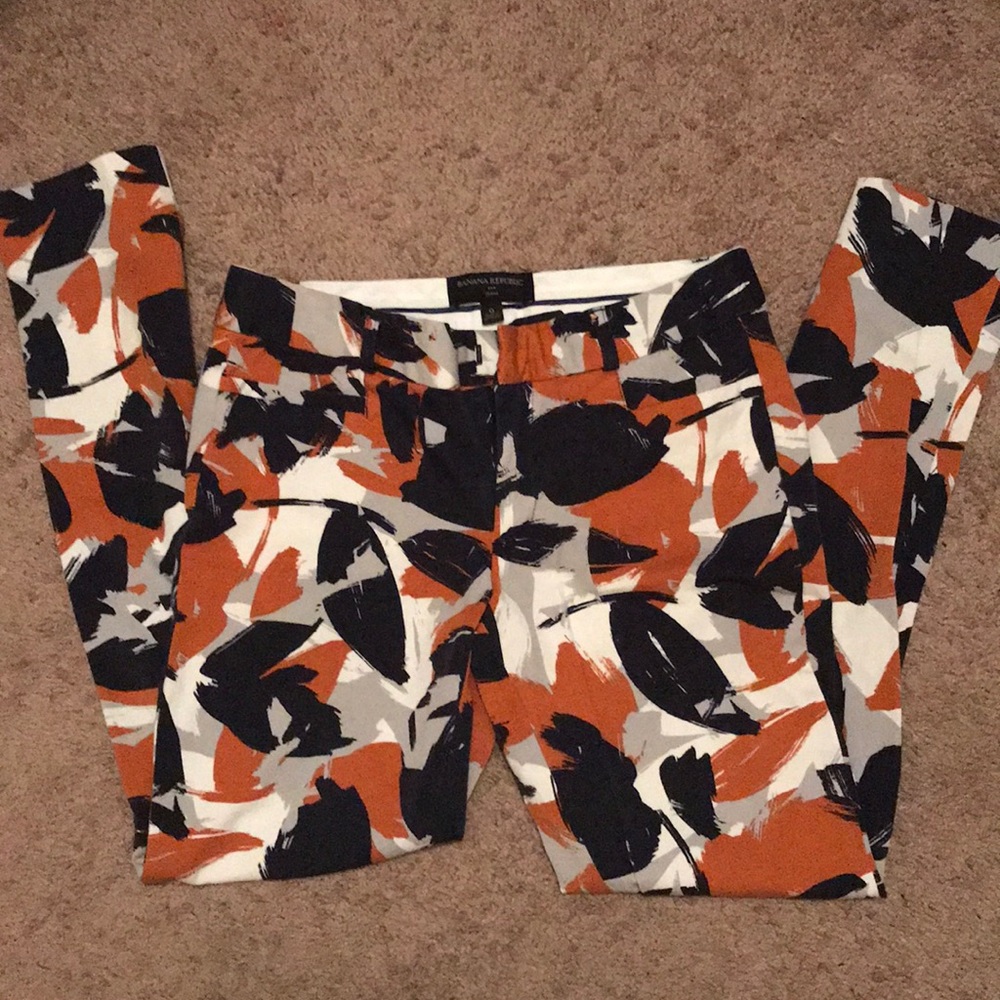 Banana Republic Sloan Stretchy Capris size 0